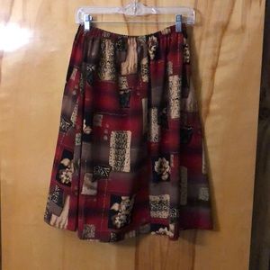 Women’s Patterned  Skirt.